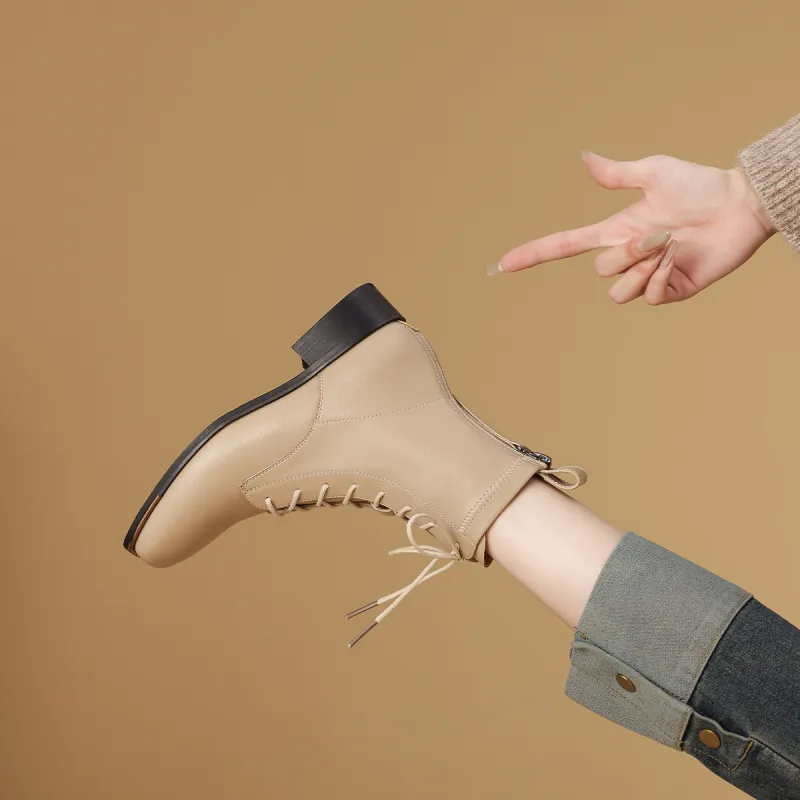 Mulinsen Fashion Boots Ankle Boots Approx. 3.6cm Women's-1