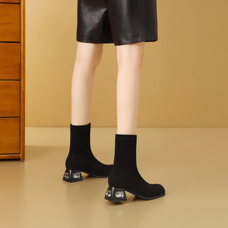 Mulinsen Ankle Boots 5CM Women's-6