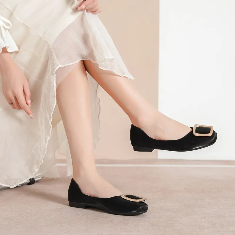 Mulinsen Casual Single Shoes 1.5CM Women's-8