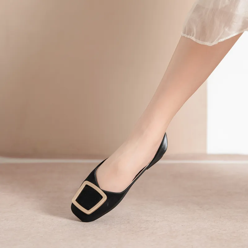 Mulinsen Casual Single Shoes 1.5CM Women's-12