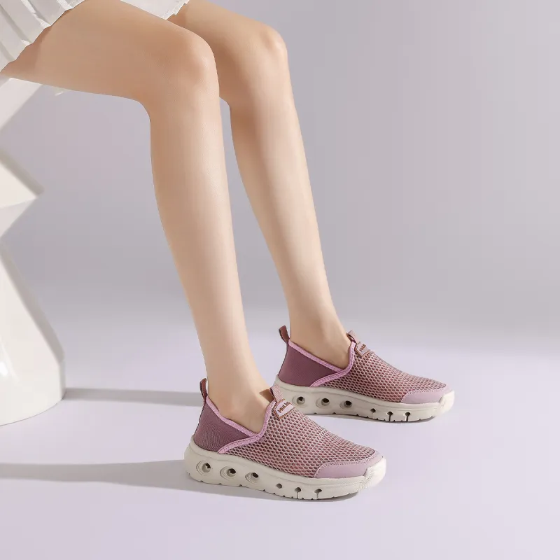 Mulinsen Mom Shoes Wear resistant Lightweight Breathable And Non slip. Low Top Casual Shoes Women's-10