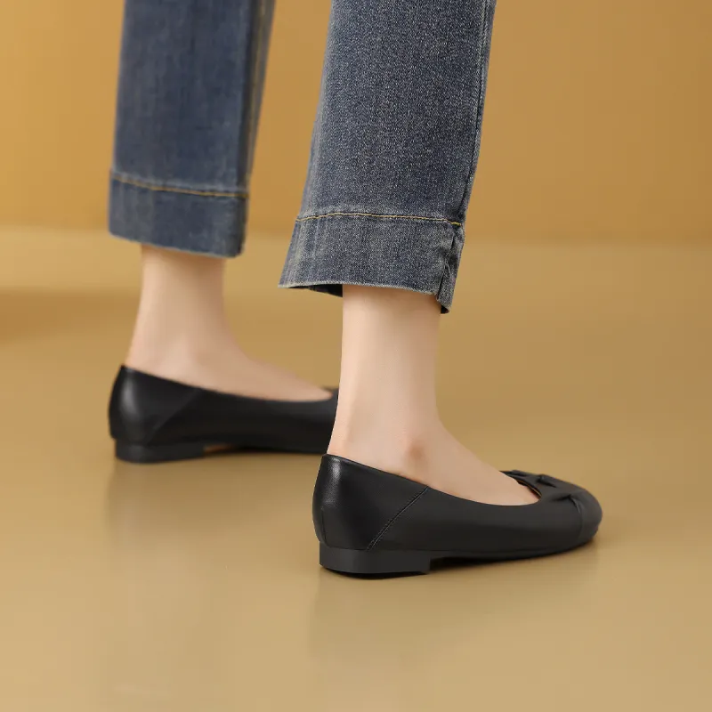 Mulinsen Casual Single Shoes Approx. 1.2cm Women's-19