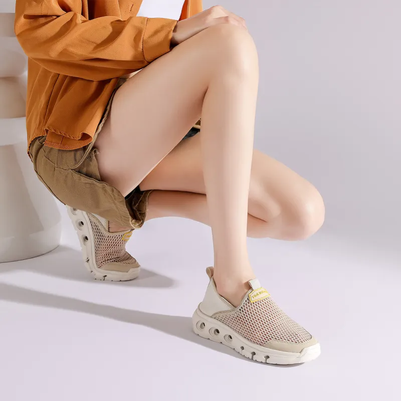 Mulinsen Mom Shoes Wear resistant Lightweight Breathable And Non slip. Low Top Casual Shoes Women's-2