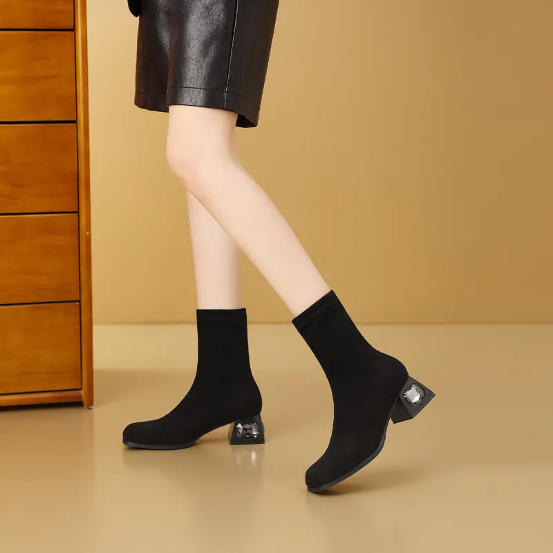 Mulinsen Ankle Boots 5CM Women's-1