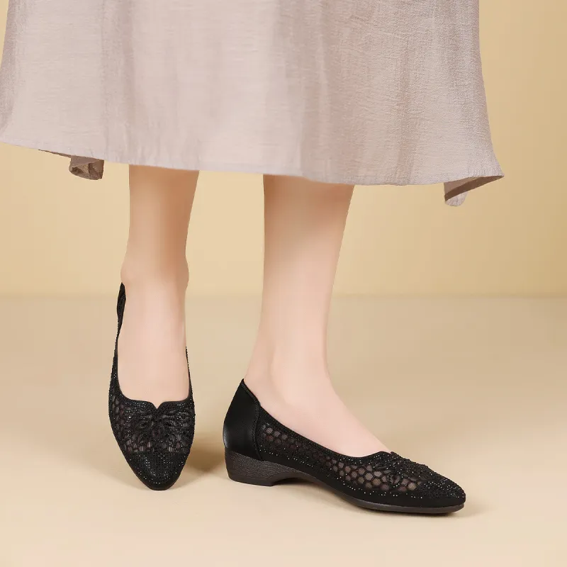 Mulinsen Mom Shoes Women's Casual Shoes Approx. 2.5CM Women's-10