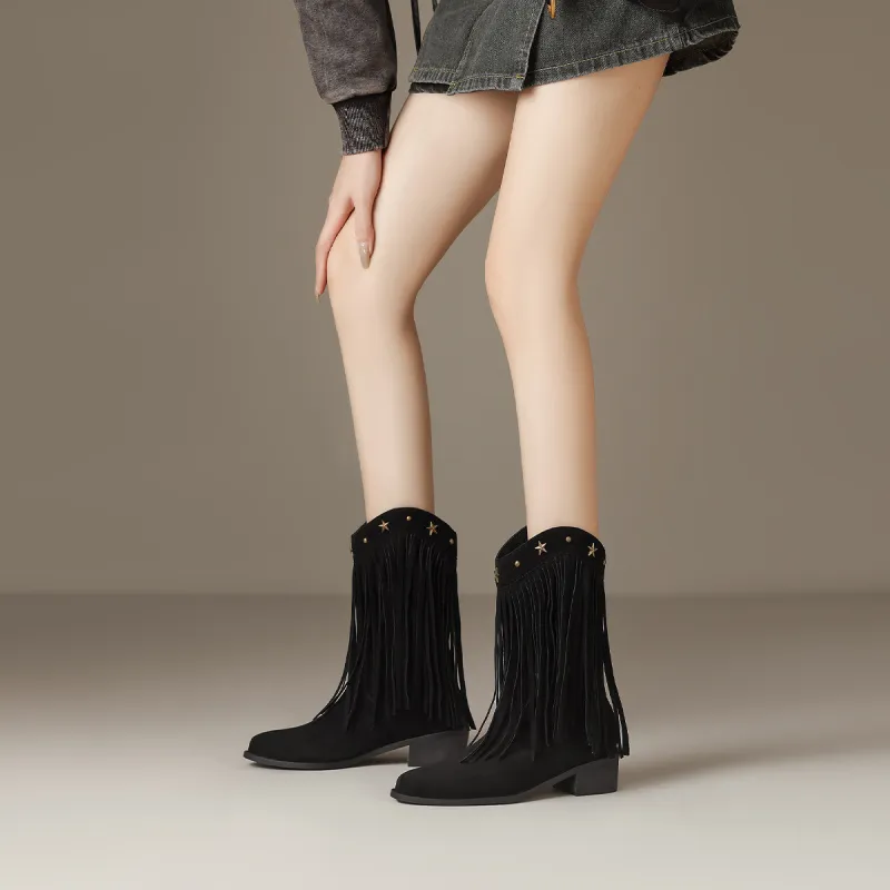 Mulinsen Ankle Boots Women's Khaki-8