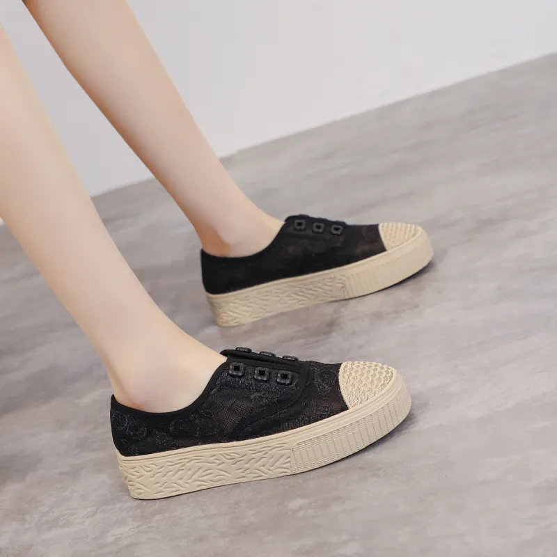 Mulinsen Espadrilles Women's Casual Shoes Approx. 3.5cm Women's-16