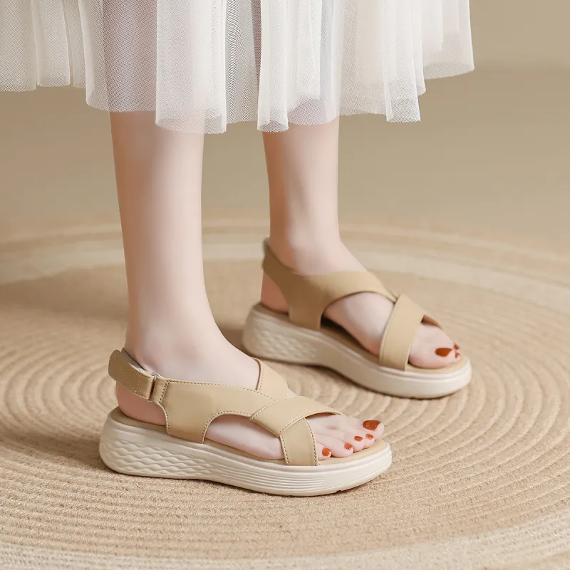 Mulinsen One Strap Sandals 4.5CM Women's-1