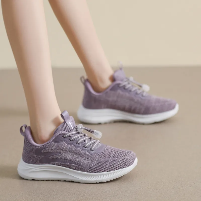 Mulinsen Height Increasing Breathable Low-Top Casual Shoes 3cm Women's-15