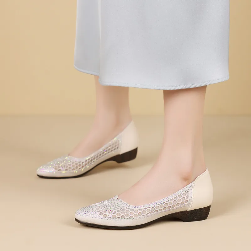 Mulinsen Mom Shoes Women's Casual Shoes Approx. 2.5CM Women's-2