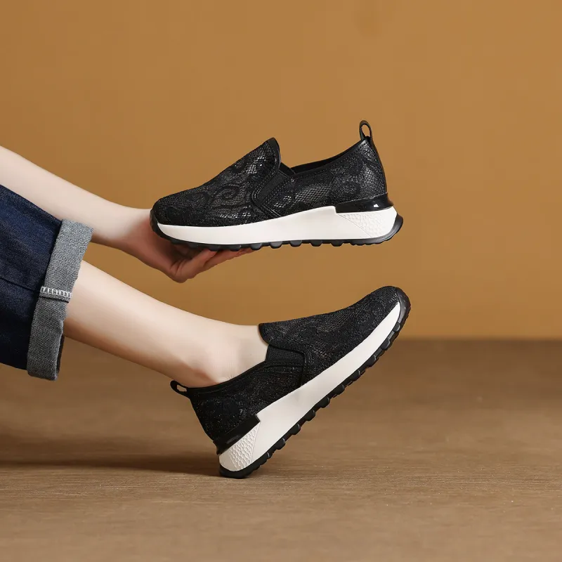 Mulinsen Espadrilles Abrasion Resistant, Lightweight, And Breathable Low Top Casual Shoes Women's-8