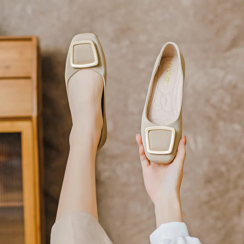Mulinsen Casual Single Shoes 1.5CM Women's-4