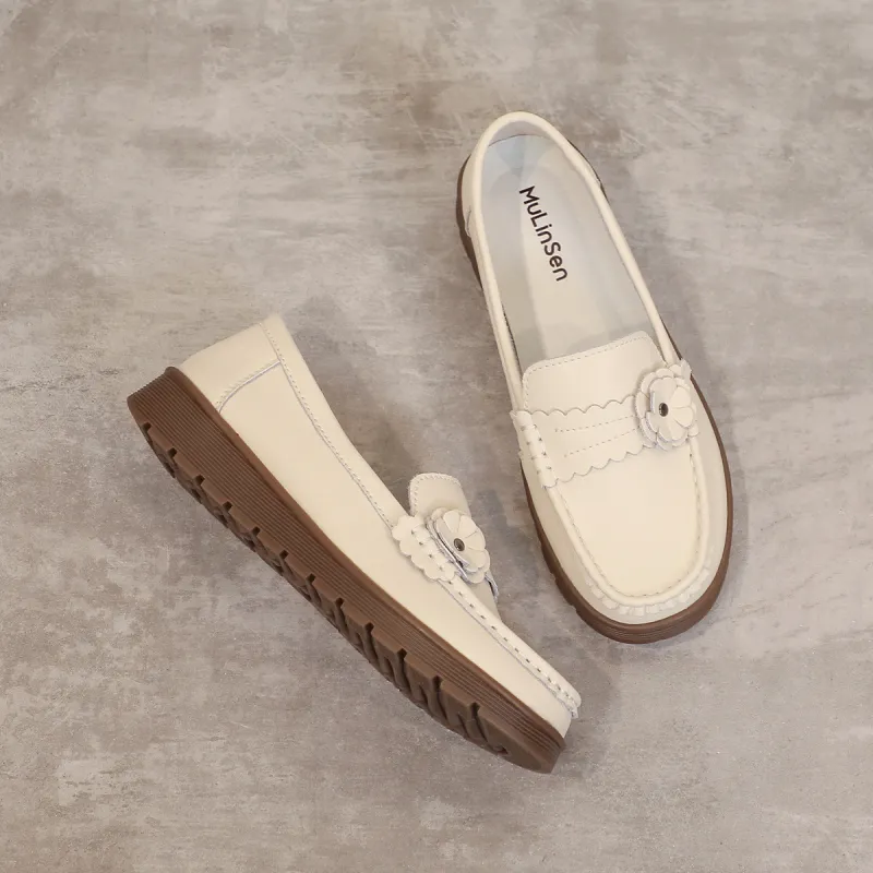 Mulinsen Mom Shoes Women's Casual Shoes Approx. 2CM Women's-6