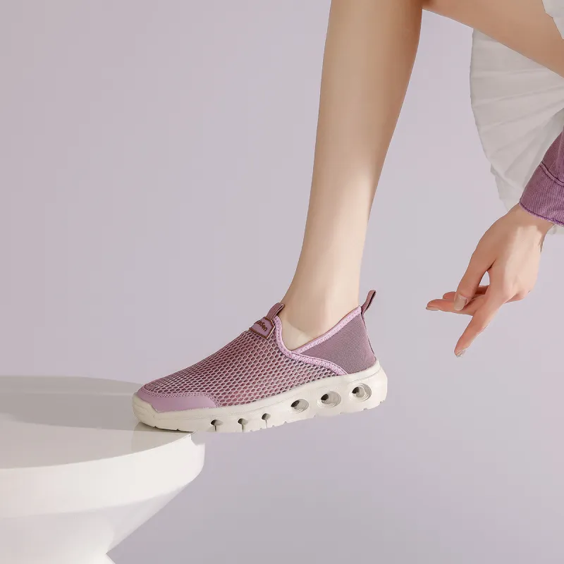 Mulinsen Mom Shoes Wear resistant Lightweight Breathable And Non slip. Low Top Casual Shoes Women's-12