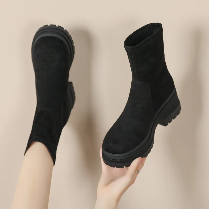 Mulinsen British Elastic Boots Women's-3
