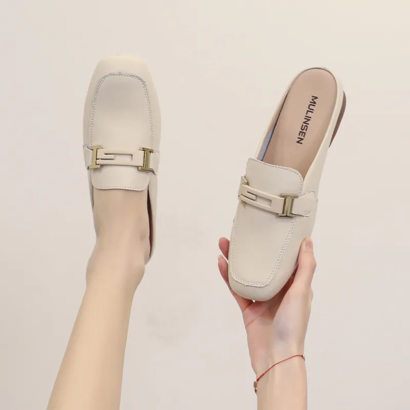 Mulinsen Abrasion-Resistant Quick Dry Wrap-toe Slippers Women's-3