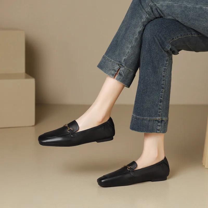 Mulinsen Loafers Women's Beige/Black-9