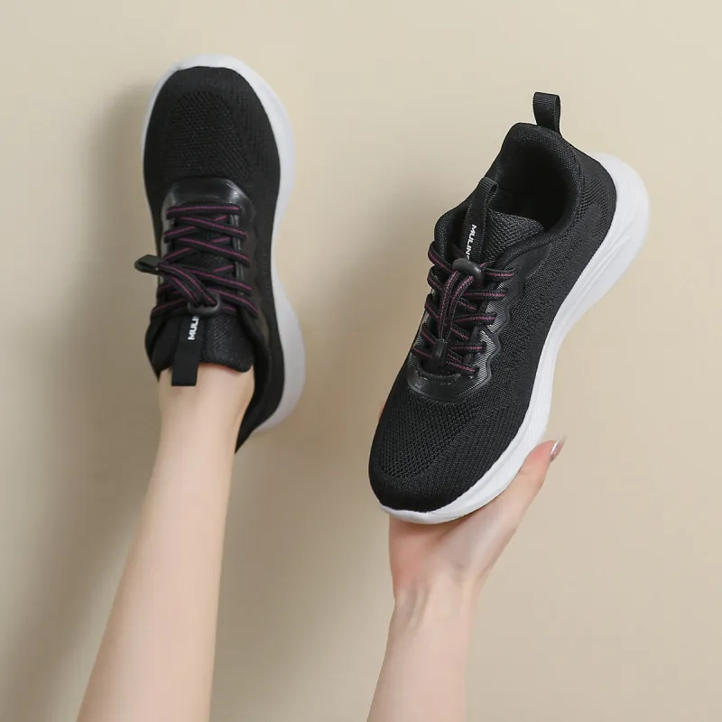 Mulinsen Height Increasing Breathable Low-Top Casual Shoes 3cm Women's-4