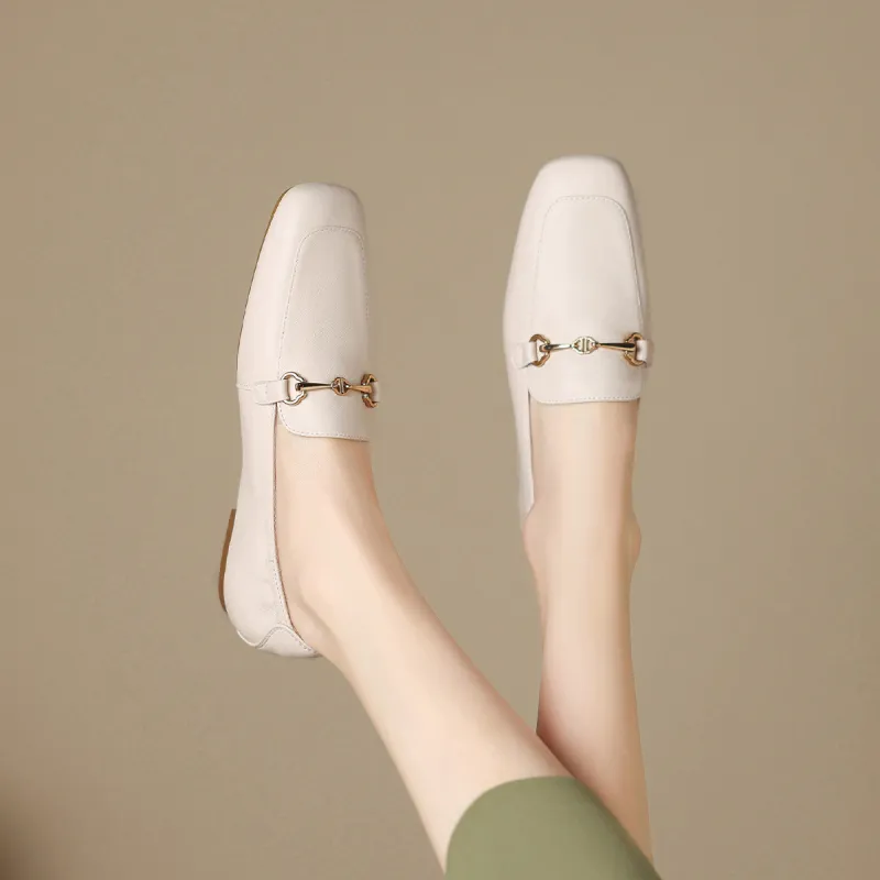 Mulinsen Loafers Women's Beige/Black-1