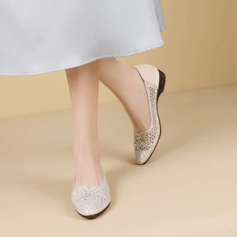 Mulinsen Mom Shoes Women's Casual Shoes Approx. 2.5CM Women's-5