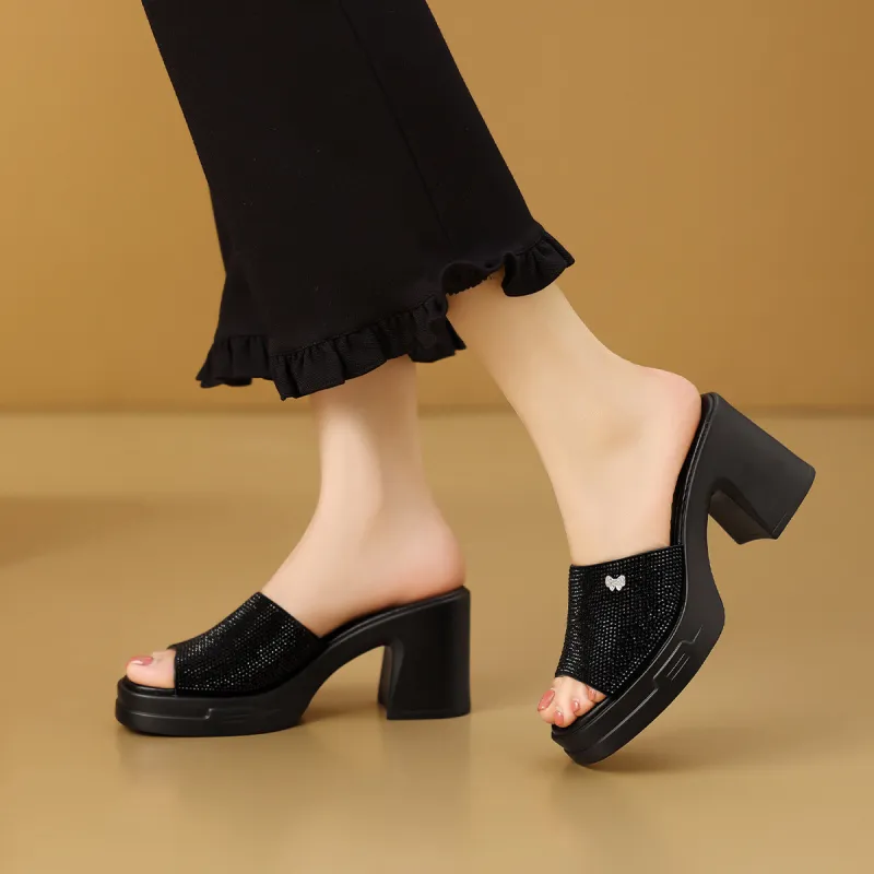 Mulinsen Abrasion Resistant Slide Slippers Women's-6