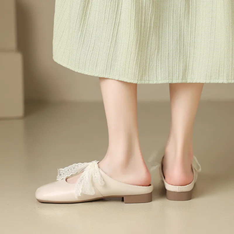 Mulinsen Abrasion Resistant Closed Toe Slippers Women's-8