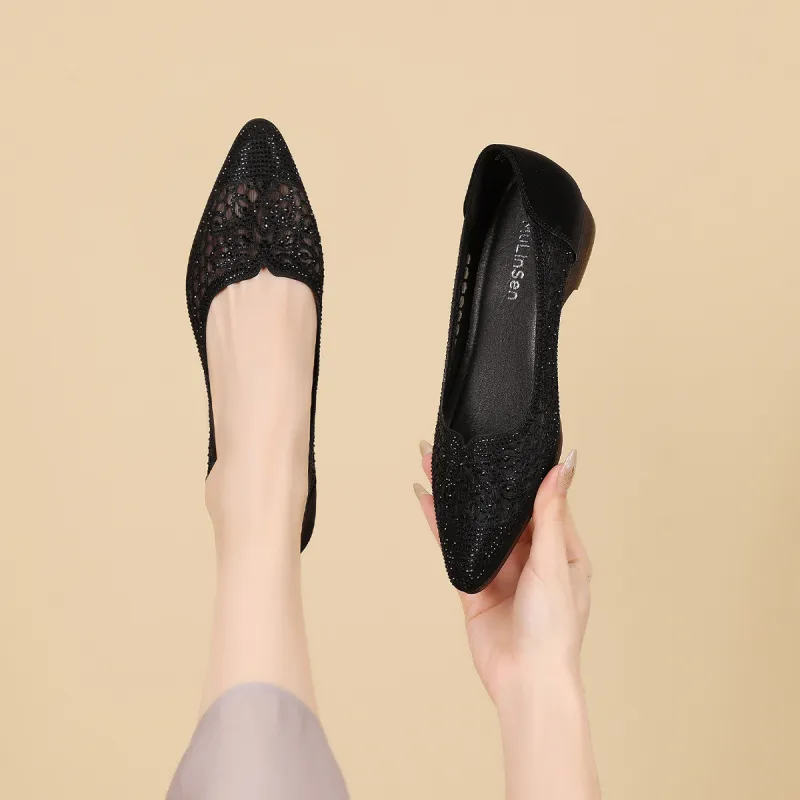 Mulinsen Mom Shoes Women's Casual Shoes Approx. 2.5CM Women's-12