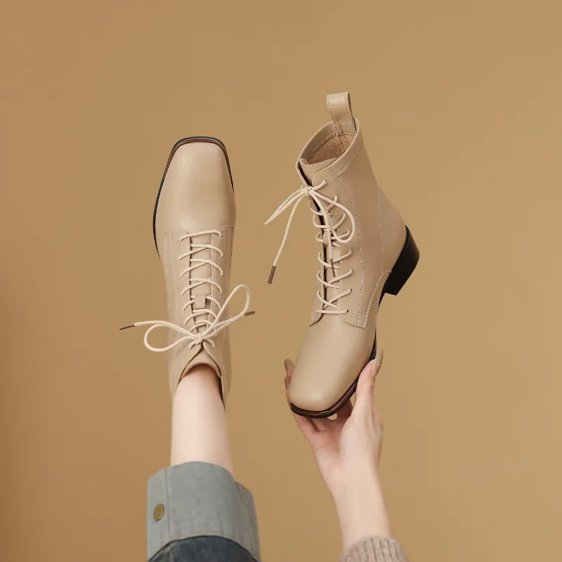 Mulinsen Fashion Boots Ankle Boots Approx. 3.6cm Women's-3