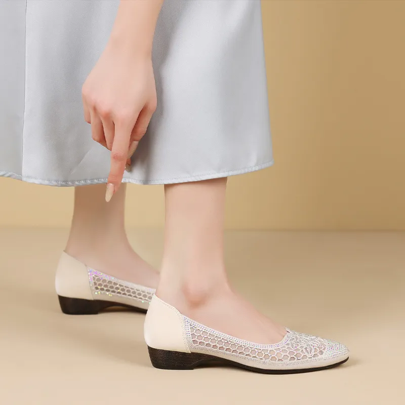 Mulinsen Mom Shoes Women's Casual Shoes Approx. 2.5CM Women's-4