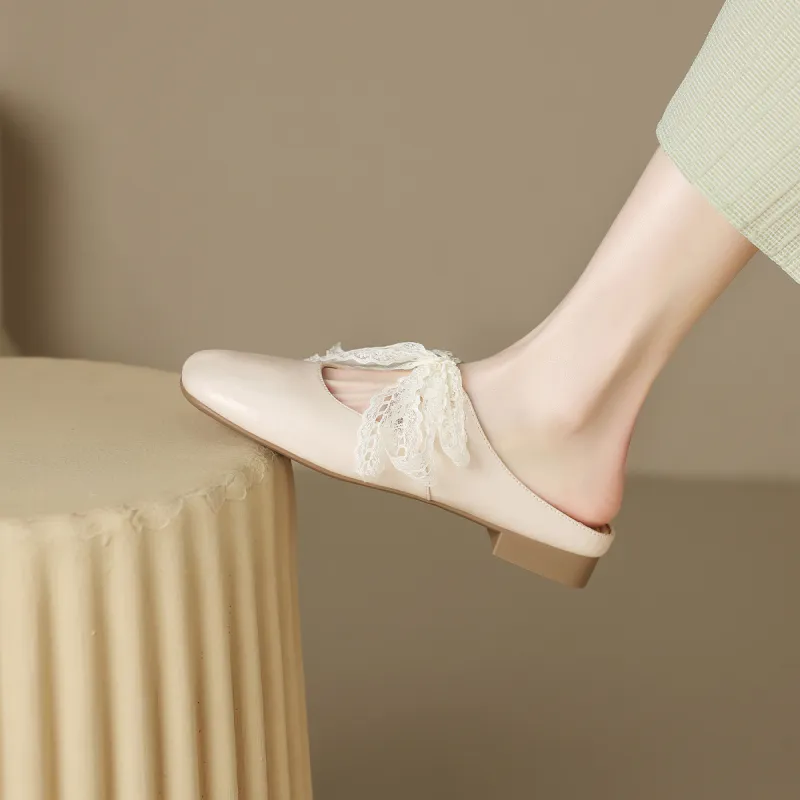 Mulinsen Abrasion Resistant Closed Toe Slippers Women's-9