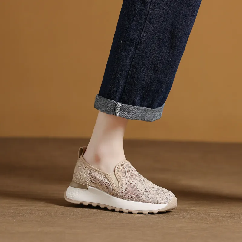 Mulinsen Espadrilles Abrasion Resistant, Lightweight, And Breathable Low Top Casual Shoes Women's-3