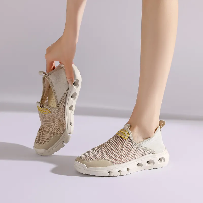 Mulinsen Mom Shoes Wear resistant Lightweight Breathable And Non slip. Low Top Casual Shoes Women's-6