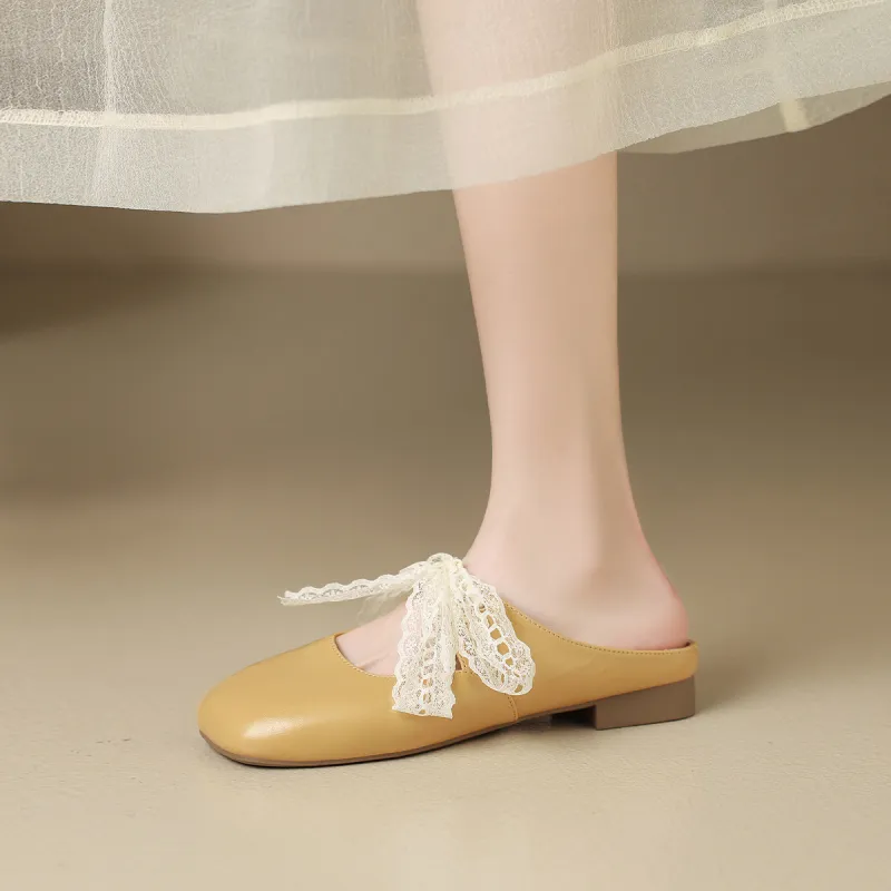 Mulinsen Abrasion Resistant Closed Toe Slippers Women's-4