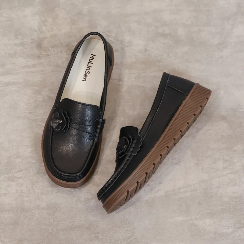 Mulinsen Mom Shoes Women's Casual Shoes Approx. 2CM Women's-12