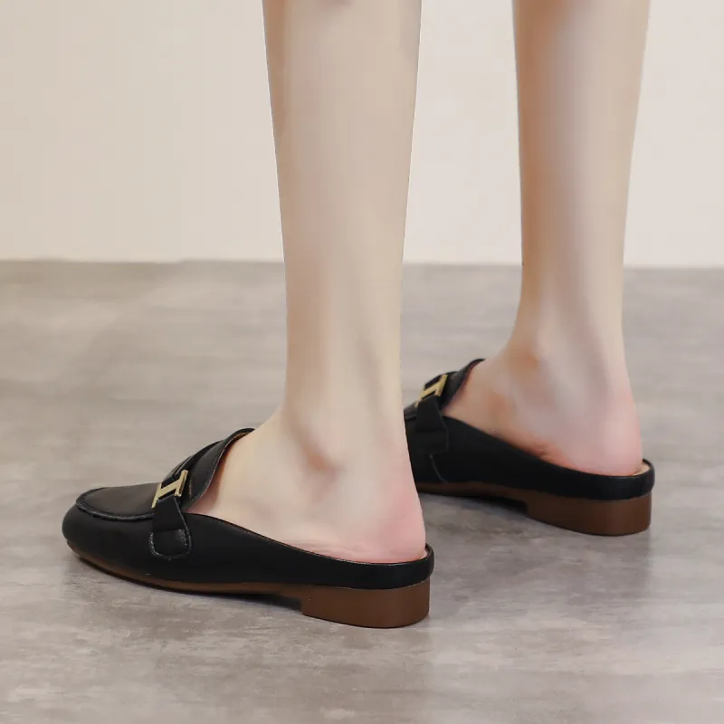 Mulinsen Abrasion-Resistant Quick Dry Wrap-toe Slippers Women's-10