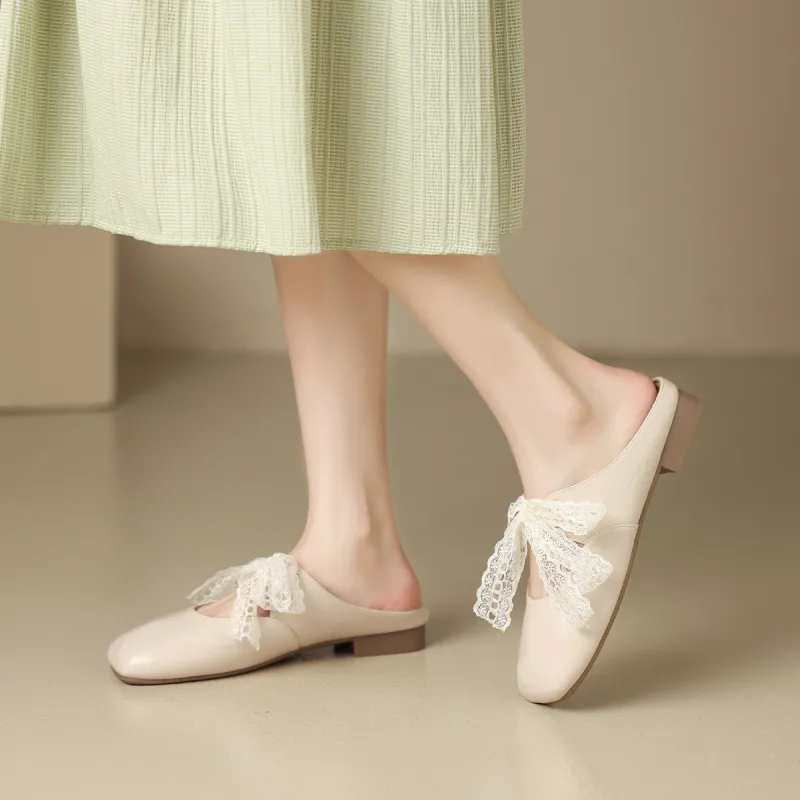 Mulinsen Abrasion Resistant Closed Toe Slippers Women's-11