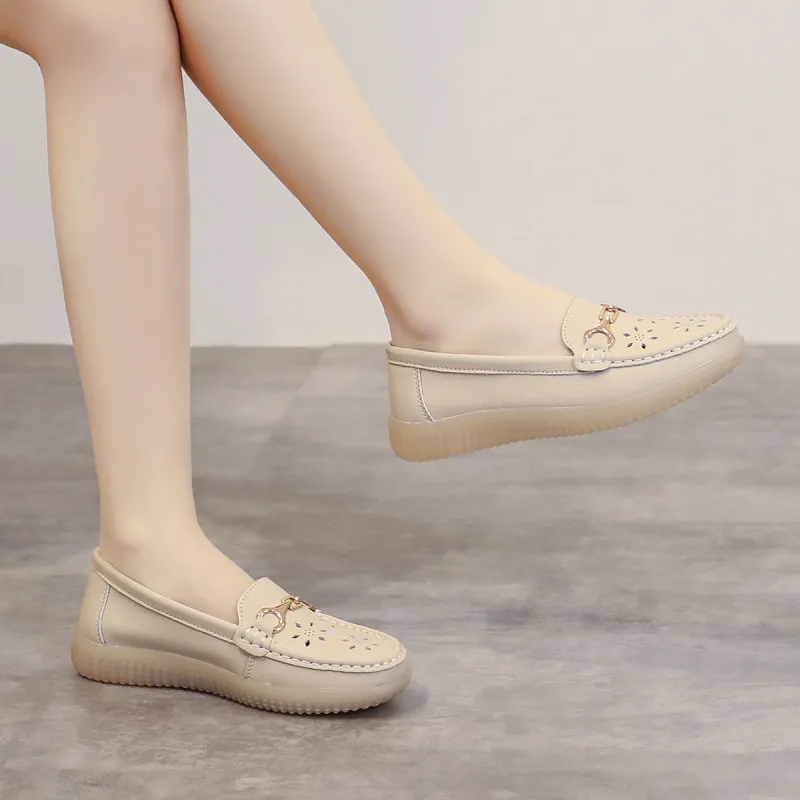 Mulinsen Loafers Women's Beige-1