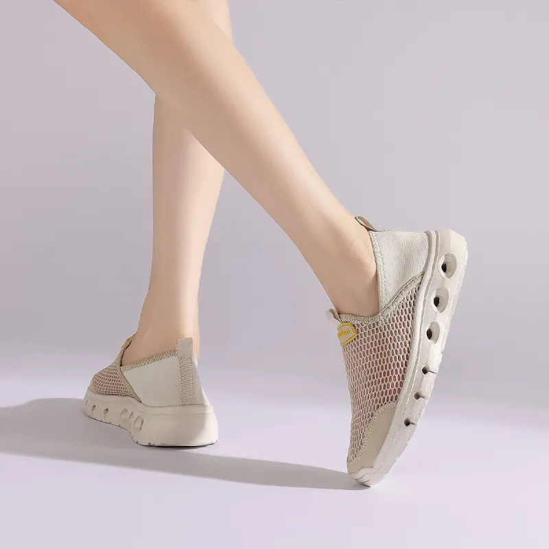 Mulinsen Mom Shoes Wear resistant Lightweight Breathable And Non slip. Low Top Casual Shoes Women's-7
