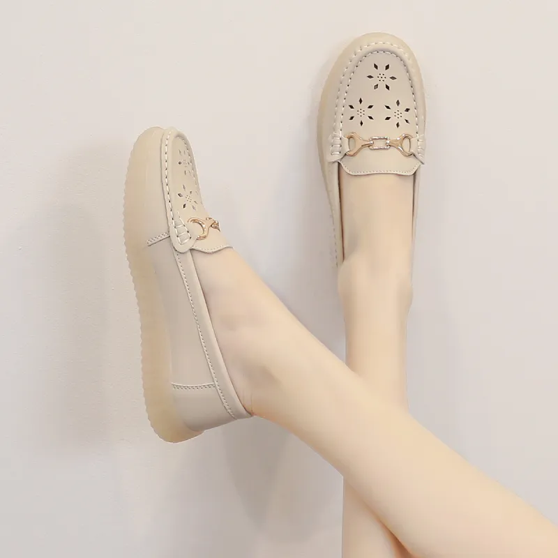 Mulinsen Loafers Women's Beige-4
