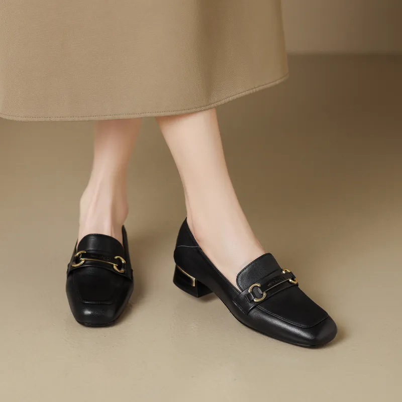 Mulinsen Loafers Women's Beige/Black-9