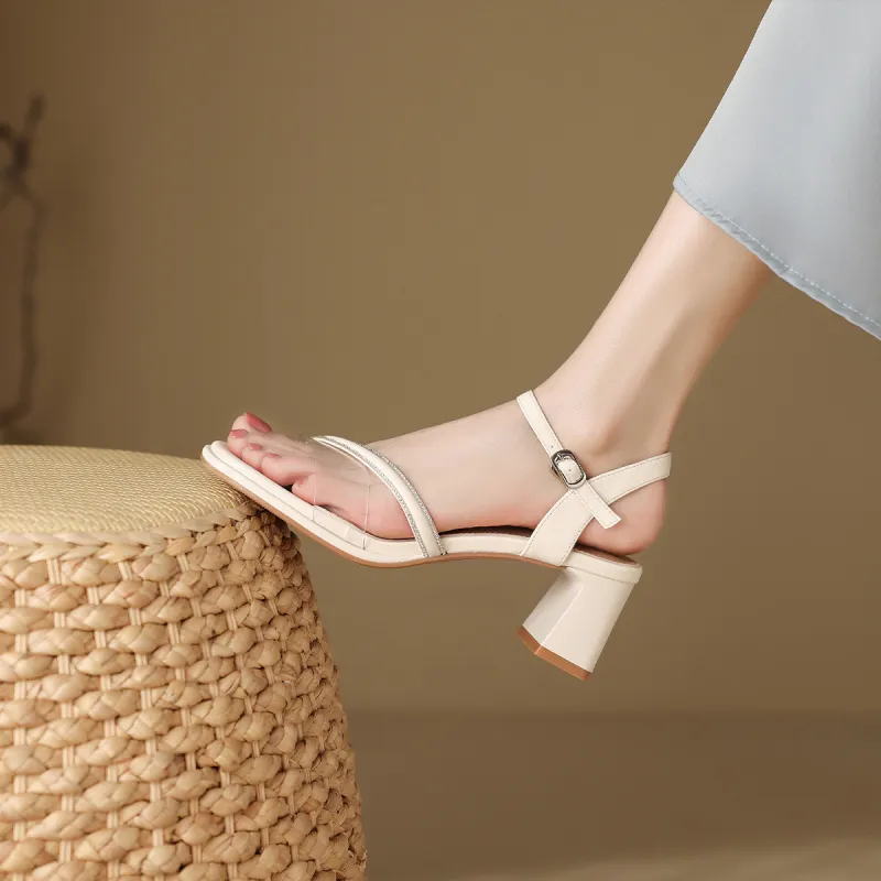 Mulinsen One Strap Sandals 5.5CM Women's-7