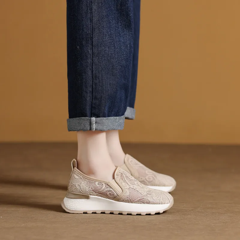 Mulinsen Espadrilles Abrasion Resistant, Lightweight, And Breathable Low Top Casual Shoes Women's-4