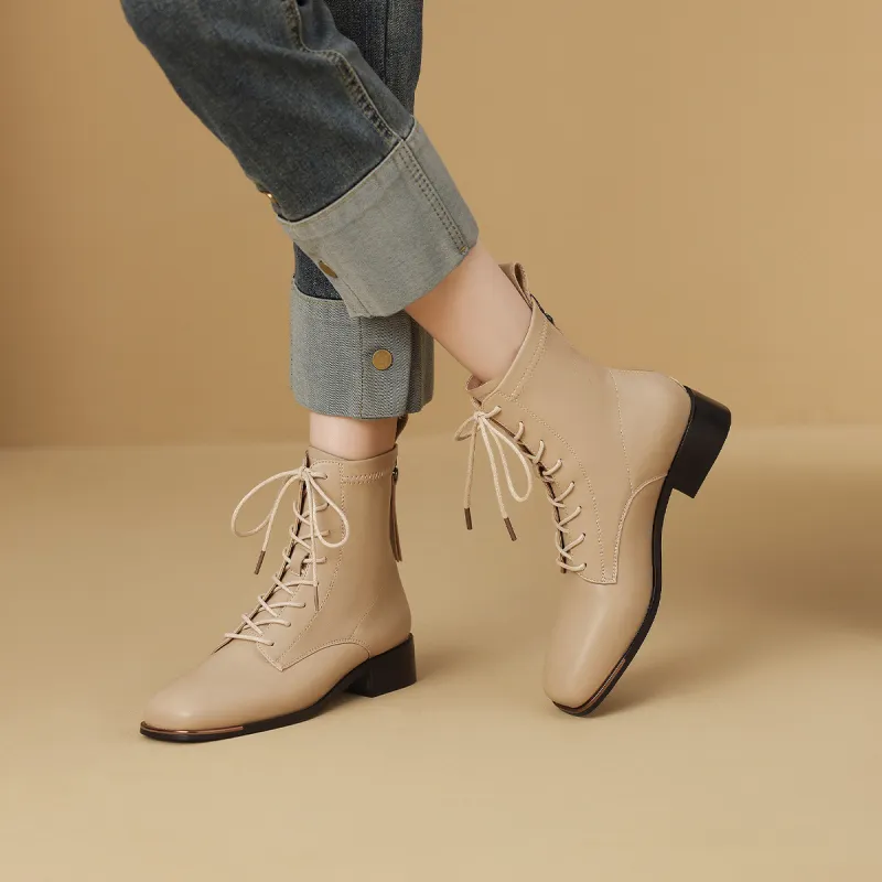 Mulinsen Fashion Boots Ankle Boots Approx. 3.6cm Women's-4