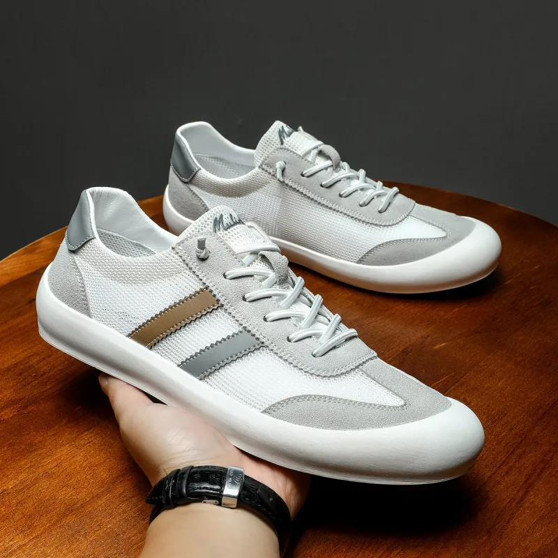 Mulinsen Abrasion Resistant, Lightweight, And Breathable Low Top Skateboard Shoes Men's-7