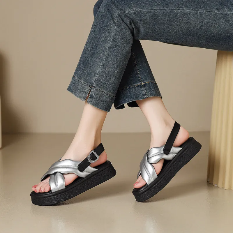 Mulinsen One Strap Sandals Women's-3
