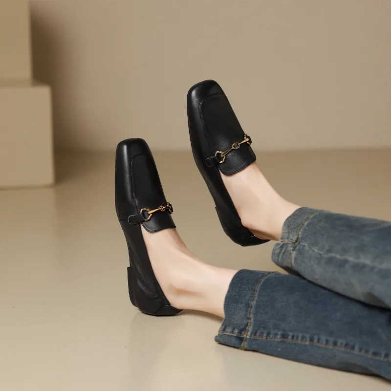 Mulinsen Loafers Women's Beige/Black-8