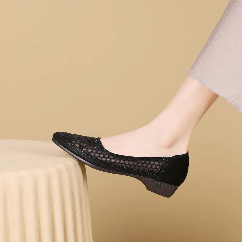 Mulinsen Mom Shoes Women's Casual Shoes Approx. 2.5CM Women's-13