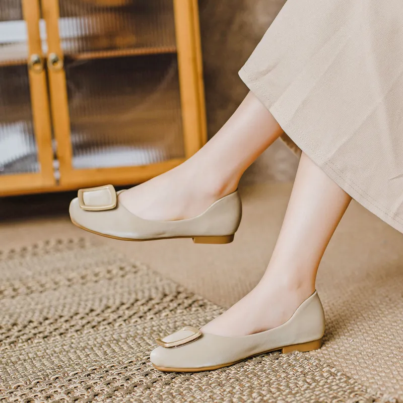 Mulinsen Casual Single Shoes 1.5CM Women's-1