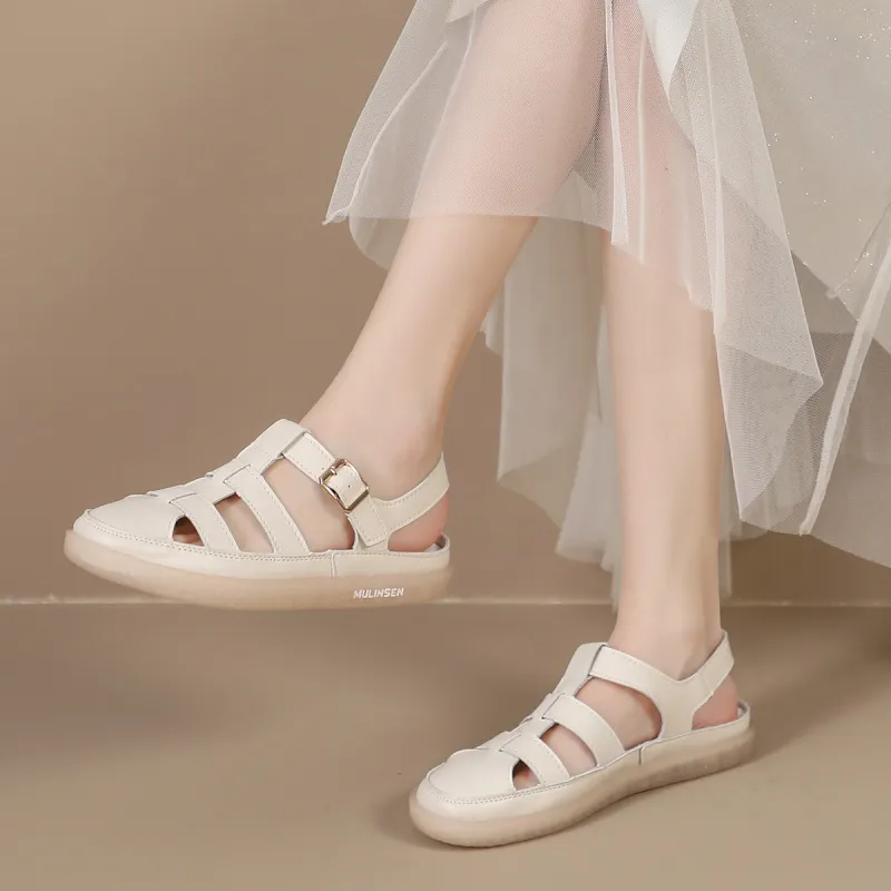 Mulinsen Roman Sandals Approx. 2.5cm Women's-1