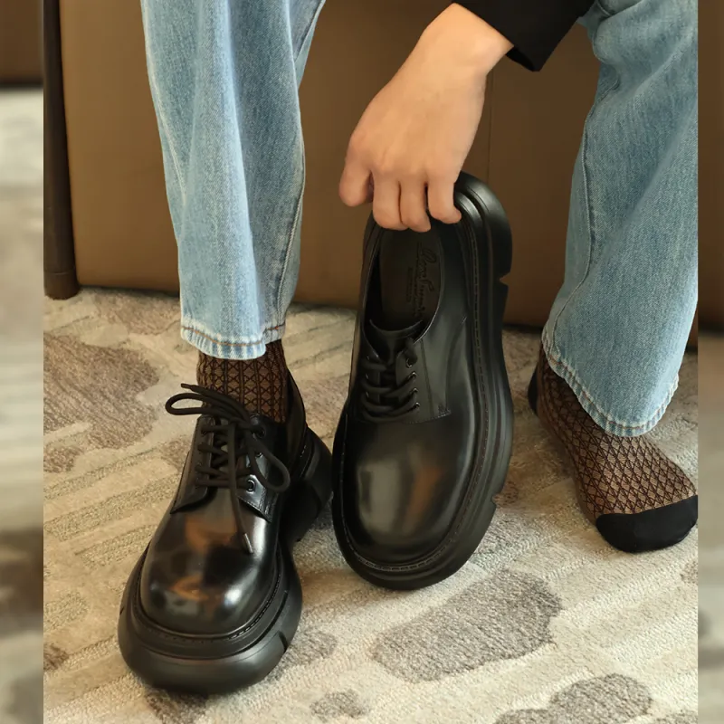 BOSSSUNWEN Casual Shoes Men's Black-6